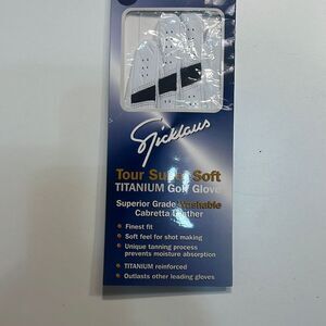 Nicklaus tour‎ super soft Golf glove- NWT